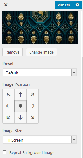 Add a background image in wordpress website - Know How